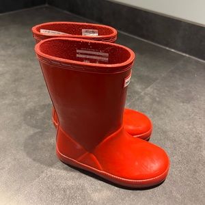 Toddler Hunter Boots - Red